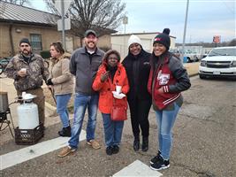 Ken Autrey, Crystal McDonald, Mason Clem, unknown, Keisha Willingham & her daughter